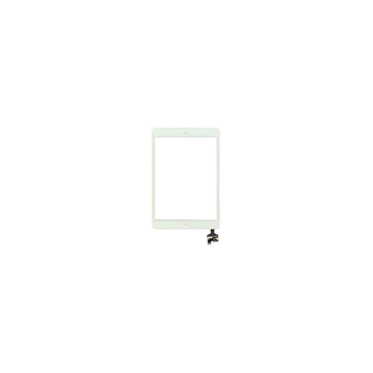 Vitre Tactile pour iPad Mini 2 Blanc Pré Assemblée sans outils