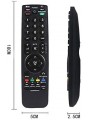 Télécommande de TV télé compatible LG AKB69680403