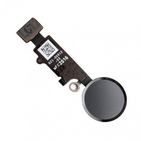 Bouton home fonctionnel (non factice) noir compatible iPhone 8 Plus