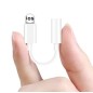 Adaptateur Jack 3,5mm Audio Écouteurs pour iPhone X XR Xs Xs Max 8 8+ 7+ Blanc Adaptateur Jack 3,5mm Audio Écouteurs pour iPhone X XR Xs Xs Max 8 8+ 7+ Blanc