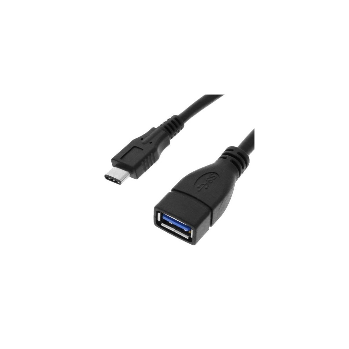 Cable adaptateur USB OTG Femelle vers USB Type C Male
