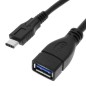 Cable adaptateur USB OTG Femelle vers USB Type C Male Cable adaptateur USB OTG Femelle vers USB Type C Male