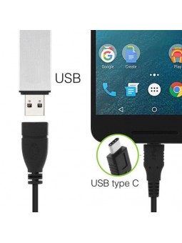 Cable adaptateur USB OTG Femelle vers USB Type C Male
