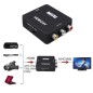 Adaptateur HDMI vers RCA Audio Video AV CVBS HD TV HDMI2AV Noir