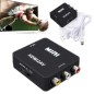 Adaptateur HDMI vers RCA Audio Video AV CVBS HD TV HDMI2AV Noir