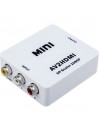 Adaptateur convertisseur RCA vers HDMI vidéo audio AV2HDMI Blanc