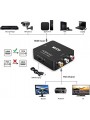 Adaptateur HDMI vers RCA Audio Video AV CVBS HD TV HDMI2AV Noir