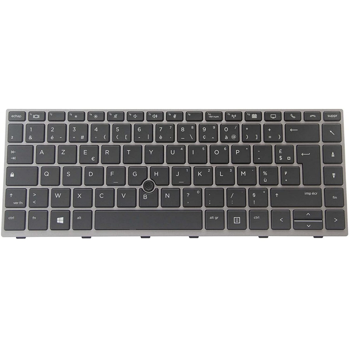 Clavier Français pour HP ZBook "15u" G3 G4 sans rétroéclairage Clavier Français pour HP ZBook "15u" G3 G4 sans rétroéclairage