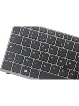 Clavier Français pour HP ZBook "15u" G3 G4 sans rétroéclairage