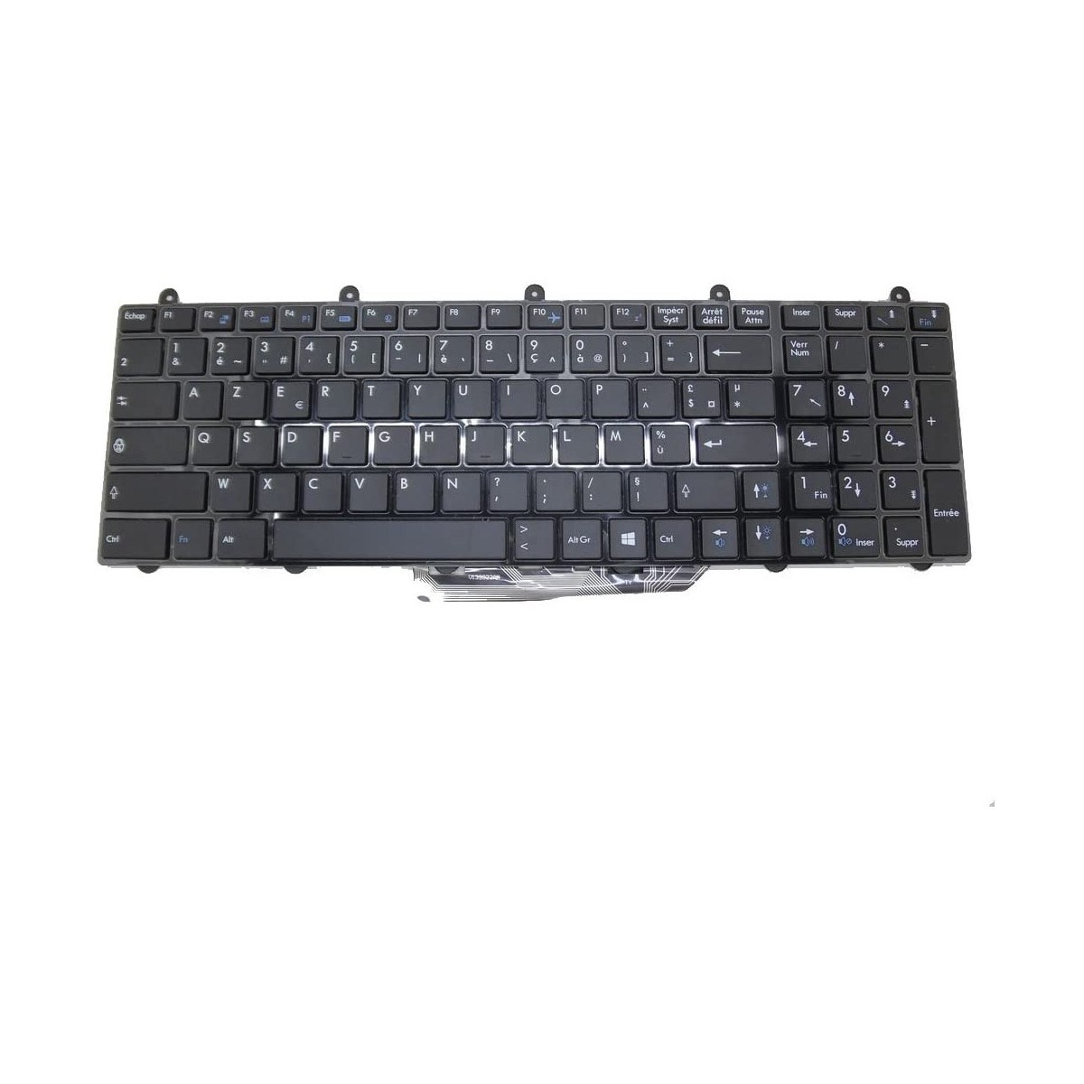 Clavier Français pour MSI GT60 GT70 WT60 WT70 avec rétroéclairage