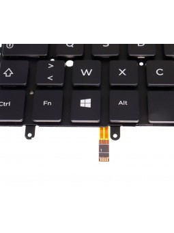 Clavier Français pour Dell XPS 13 - 9343 / 9350 / 9360 Backlit avec rétroéclairage