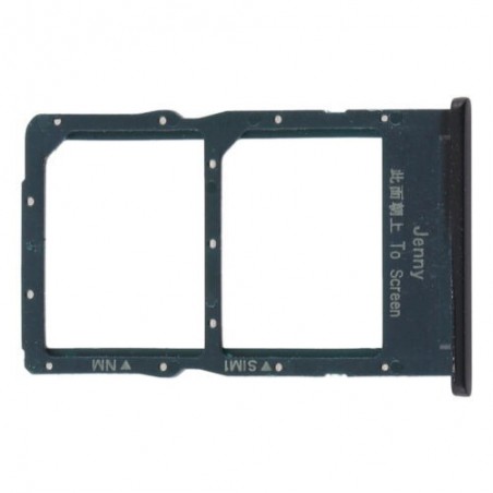 TIROIR SUPPORT CARTE SIM ET NANO MEMORY NM DU HUAWEI P40 LITE NOIR