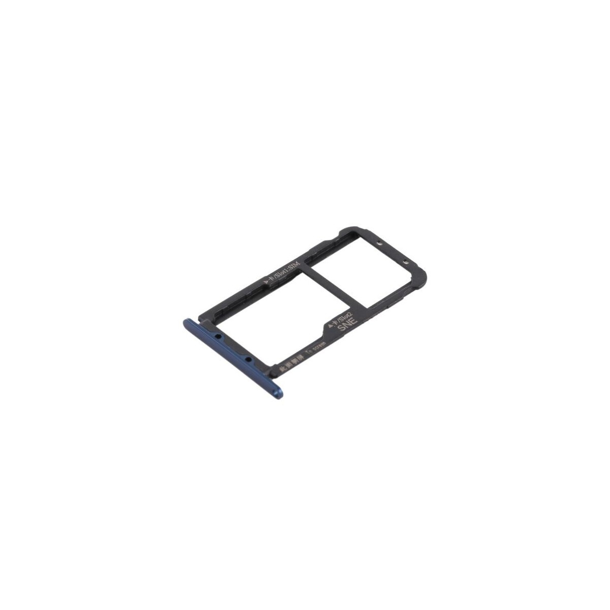 TIROIR SUPPORT CARTE DOUBLE SIM MICROSD DU HUAWEI MATE 20 LITE BLEU TIROIR SUPPORT CARTE DOUBLE SIM MICROSD DU HUAWEI MATE 20 LITE BLEU