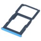 TIROIR SUPPORT CARTE DOUBLE SIM MICROSD DU HUAWEI P30 LITE BLEU