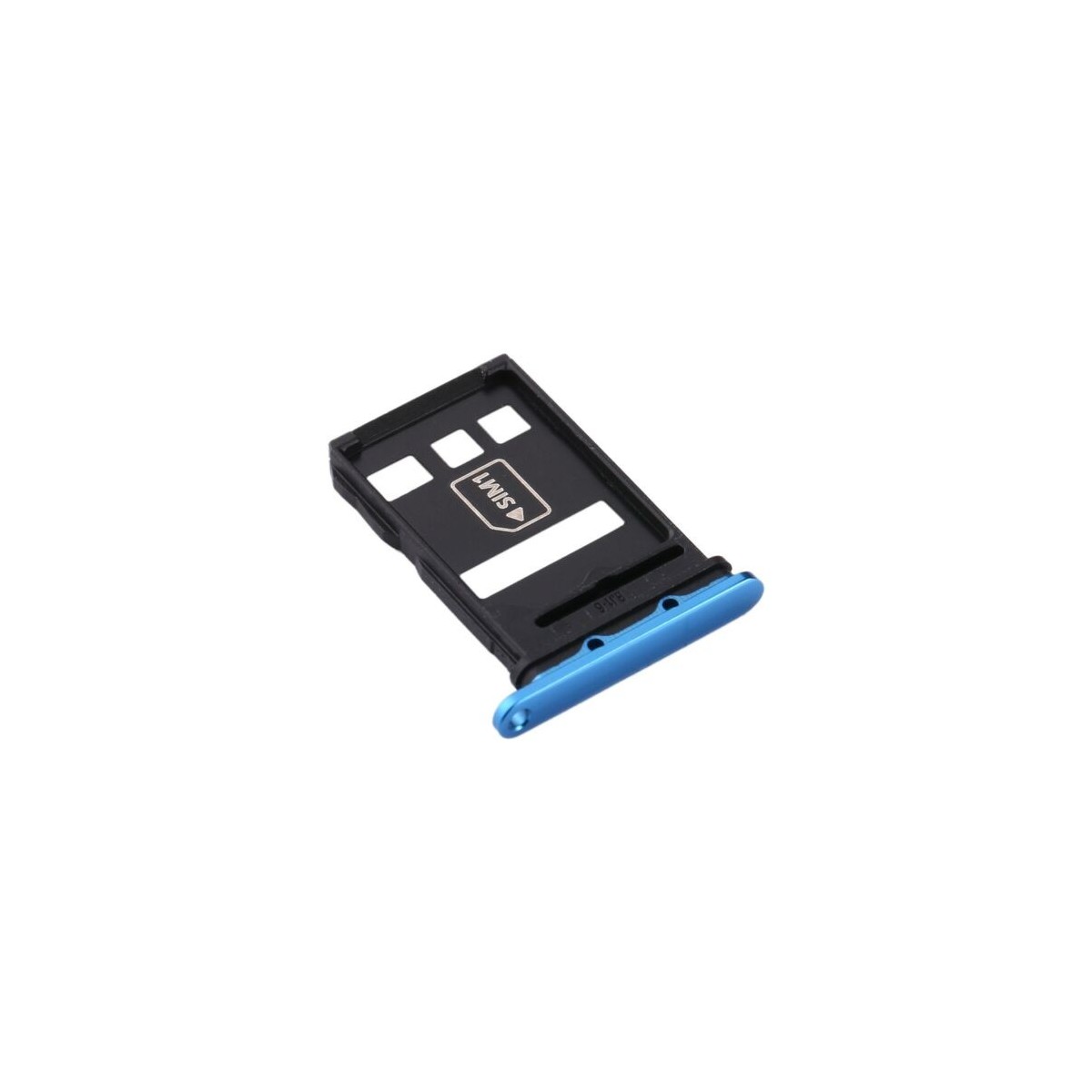 TIROIR SUPPORT CARTE DOUBLE SIM ET NANO MEMORY NM DU HUAWEI P40 BLEU