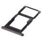 TIROIR SUPPORT CARTE DOUBLE SIM MICROSD DU HUAWEI P SMART 2019 NOIR TIROIR SUPPORT CARTE DOUBLE SIM MICROSD DU HUAWEI P SMART 2019 NOIR