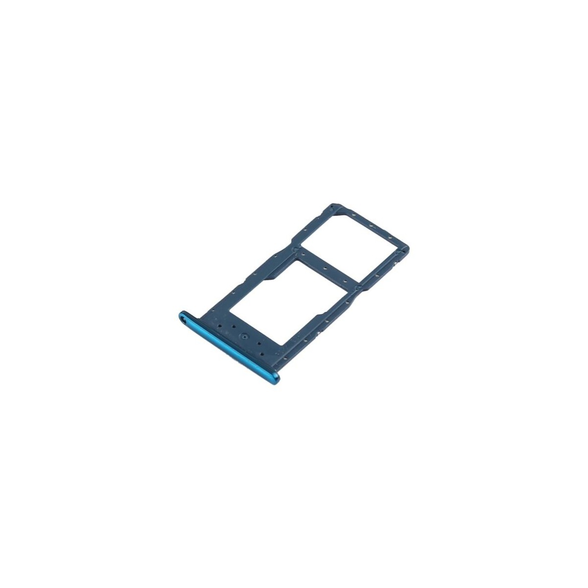 TIROIR SUPPORT CARTE DOUBLE SIM MICROSD DU HUAWEI P SMART 2019 BLEU TIROIR SUPPORT CARTE DOUBLE SIM MICROSD DU HUAWEI P SMART 2019 BLEU