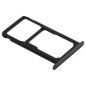 TIROIR SUPPORT CARTE DOUBLE SIM MICROSD DU HUAWEI P9 LITE NOIR TIROIR SUPPORT CARTE DOUBLE SIM MICROSD DU HUAWEI P9 LITE NOIR