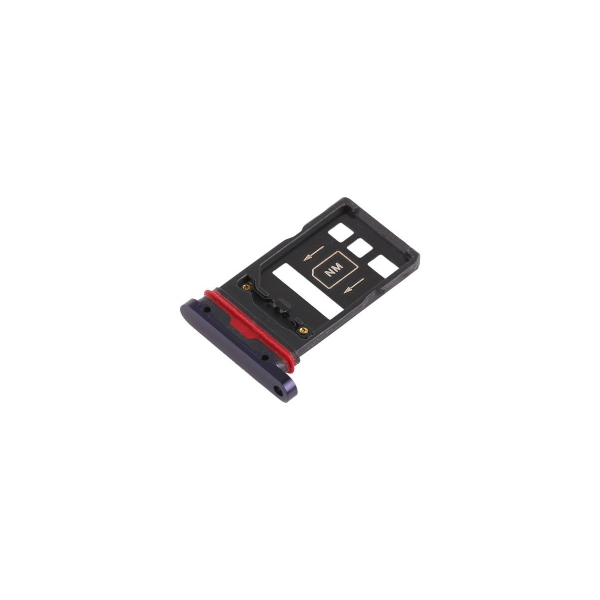 TIROIR SUPPORT CARTE DOUBLE SIM MICROSD DU HUAWEI MATE 20 PRO VIOLET TIROIR SUPPORT CARTE DOUBLE SIM MICROSD DU HUAWEI MATE 20 PRO VIOLET