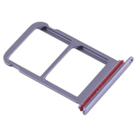 TIROIR SUPPORT CARTE DOUBLE SIM MICROSD DU HUAWEI P20 PRO VIOLET