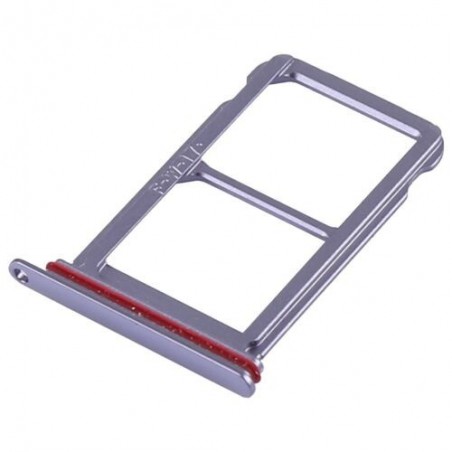 TIROIR SUPPORT CARTE DOUBLE SIM MICROSD DU HUAWEI P20 PRO VIOLET