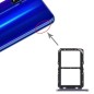 TIROIR SUPPORT CARTE DOUBLE SIM MICROSD DU HUAWEI HONOR 20 BLEU