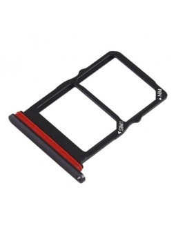 TIROIR SUPPORT CARTE DOUBLE SIM MICROSD DU HUAWEI P30 NOIR