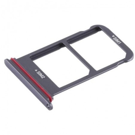 TIROIR SUPPORT CARTE DOUBLE SIM MICROSD DU HUAWEI MATE 10 PRO NOIR