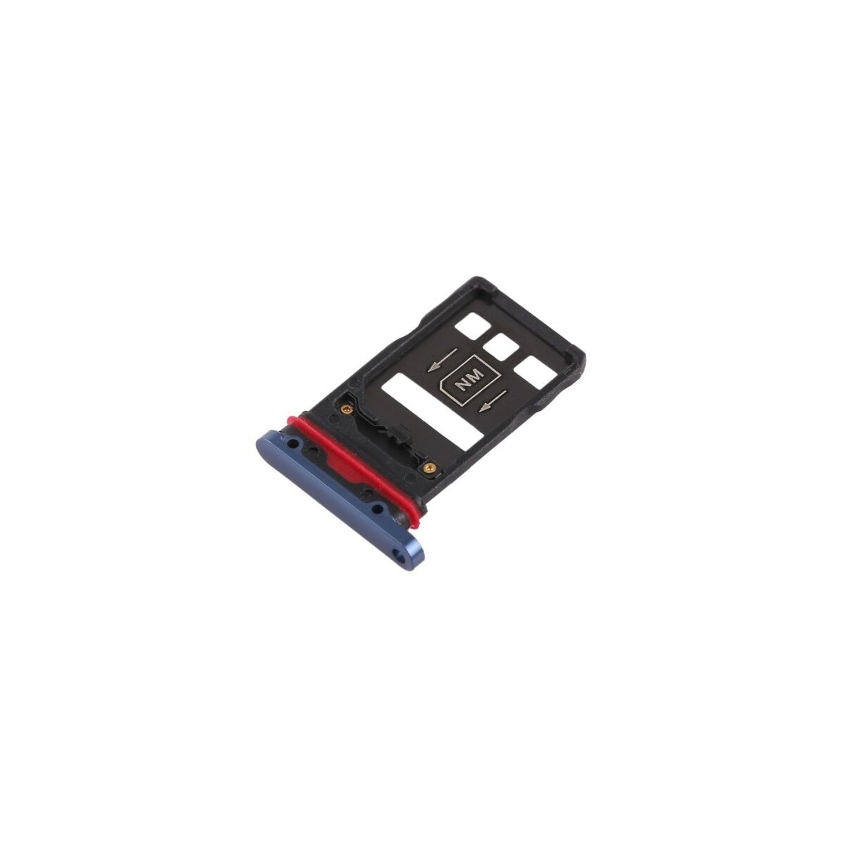 TIROIR SUPPORT CARTE DOUBLE SIM MICROSD DU HUAWEI MATE 20 PRO BLEU TIROIR SUPPORT CARTE DOUBLE SIM MICROSD DU HUAWEI MATE 20 PRO BLEU