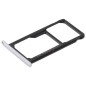 TIROIR SUPPORT CARTE DOUBLE SIM MICROSD DU HUAWEI P9 ARGENT TIROIR SUPPORT CARTE DOUBLE SIM MICROSD DU HUAWEI P9 ARGENT