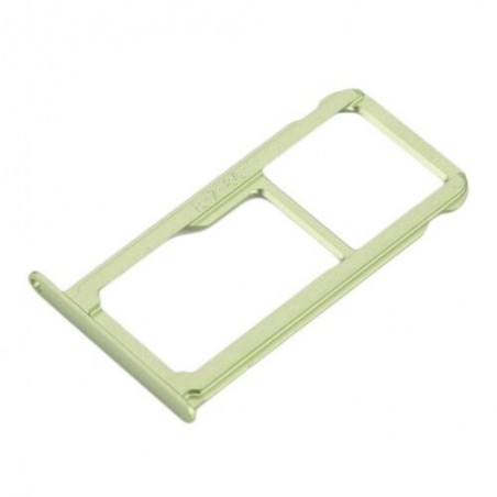 TIROIR SUPPORT CARTE DOUBLE SIM MICROSD DU HUAWEI P10 VERT