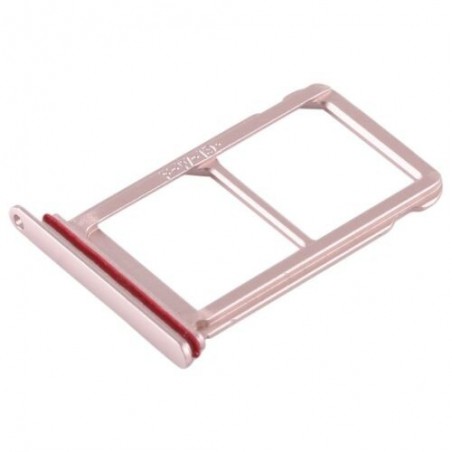 TIROIR SUPPORT CARTE DOUBLE SIM MICROSD DU HUAWEI P20 PRO ROSE