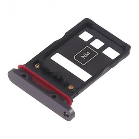 TIROIR SUPPORT CARTE DOUBLE SIM MICROSD DU HUAWEI P30 PRO NOIR