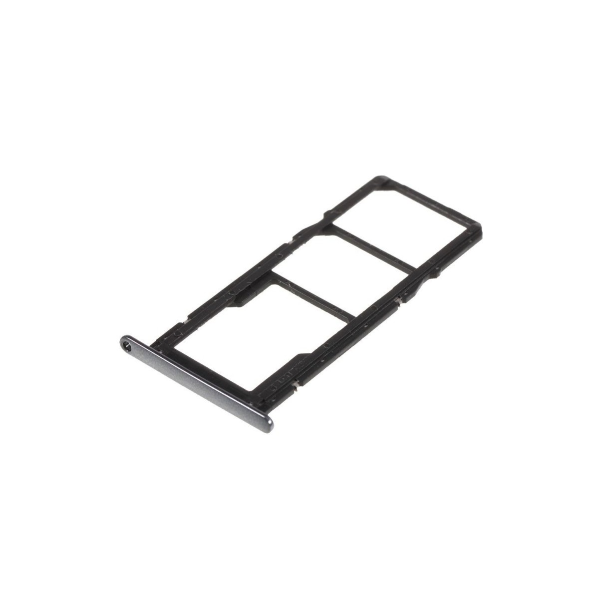 TIROIR SUPPORT CARTE DOUBLE SIM MICROSD DU HUAWEI Y6 PRO 2017 NOIR TIROIR SUPPORT CARTE DOUBLE SIM MICROSD DU HUAWEI Y6 PRO 2017 NOIR