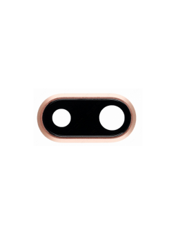 Lentille Vitre Cache caméra arrière pour iPhone 8 Plus Rose