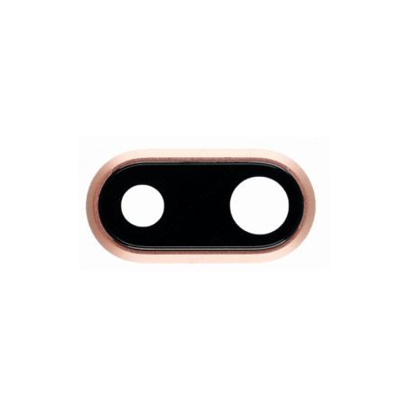 Lentille Vitre Cache caméra arrière pour iPhone 8 Plus Rose