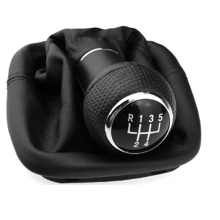 Pommeau de voiture 5 vitesses pour VW GOLF 4 IV 1998-2005 12mm CHROME
