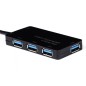 HUB 4 ports USB 3.0 Super haute vitesse adaptateur pour PC portable HUB 4 ports USB 3.0 Super haute vitesse adaptateur pour PC portable