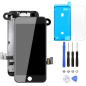 BLOC LCD POUR IPHONE 7 PLUS NOIR TOUT ASSEMBLÉ VITRE TACTILE + ECRAN LCD + OUTILS + VERRE TREMPE + JOINT BLOC LCD POUR IPHONE 7 PLUS NOIR TOUT ASSEMBLÉ VITRE TACTILE + ECRAN LCD + OUTILS + VERRE TREMPE + JOINT