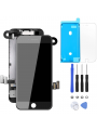 BLOC LCD POUR IPHONE 7 PLUS NOIR TOUT ASSEMBLÉ VITRE TACTILE + ECRAN LCD + OUTILS + VERRE TREMPE + JOINT