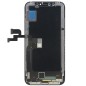 ECRAN TFT INCELL LCD POUR IPHONE XS VITRE TACTILE SUR CHASSIS NOIR AVEC OUTILS + VERRE TREMPÉ + JOINT