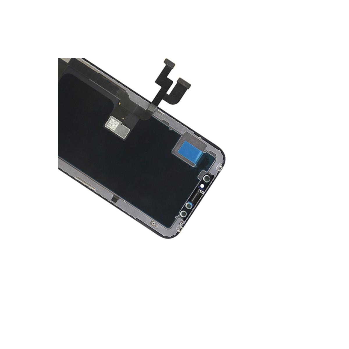 ECRAN TFT INCELL LCD POUR IPHONE XS VITRE TACTILE SUR CHASSIS NOIR AVEC OUTILS + VERRE TREMPÉ + JOINT