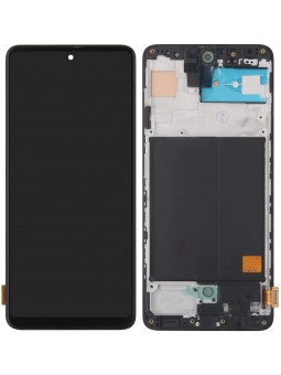 BLOC ECRAN LCD ASSEMBLÉ + CHASSIS POUR SAMSUNG GALAXY A51 SM-A515F
