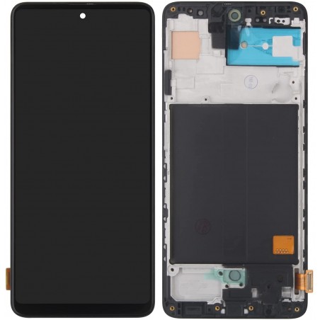 BLOC ECRAN LCD ASSEMBLÉ + CHASSIS POUR SAMSUNG GALAXY A51 SM-A515F