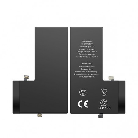 BATTERIE POUR IPHONE 11 PRO INTERNE NEUVE DE REMPLACEMENT SANS OUTILS