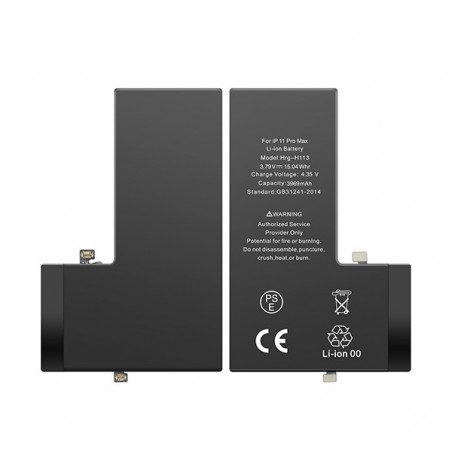 BATTERIE POUR IPHONE 11 PRO MAX INTERNE NEUVE DE REMPLACEMENT SANS OUTILS