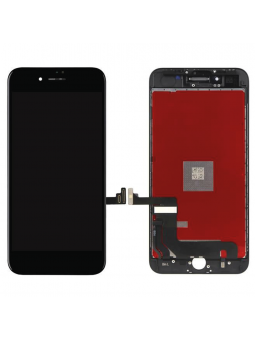ECRAN LCD POUR IPHONE SE 2022 NOIR + VITRE TACTILE SUR CHASSIS SANS OUTILS