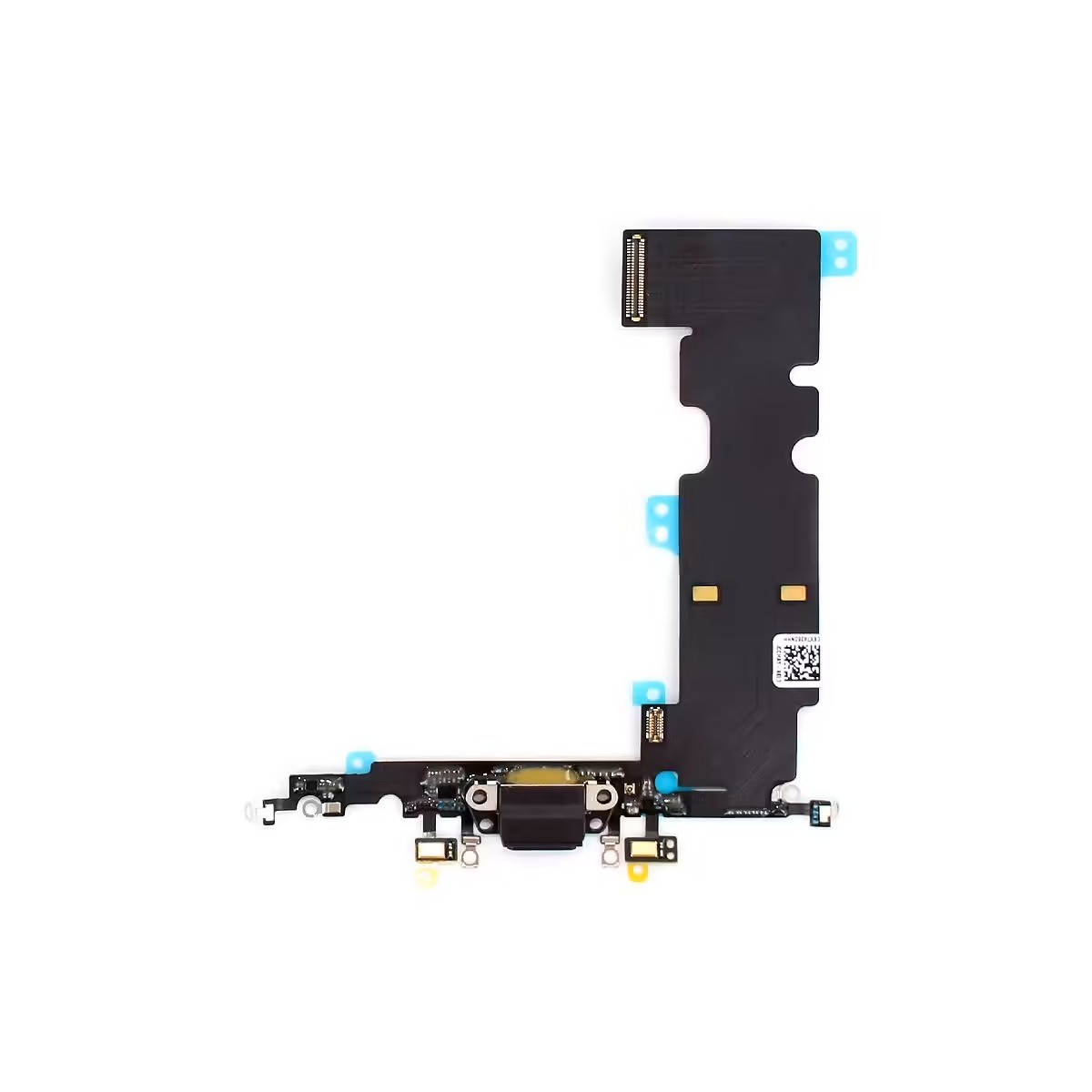 Nappe dock flex connecteur de charge noir micro antenne pour iPhone 8 Plus Nappe dock flex connecteur de charge noir micro antenne pour iPhone 8 Plus