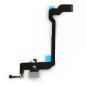 Nappe connecteur port de charge charging flex pour iPhone Xs Argent Nappe connecteur port de charge charging flex pour iPhone Xs Argent