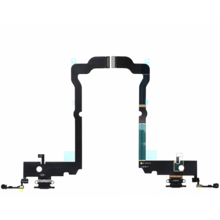 Nappe connecteur port de charge charging flex pour iPhone Xs Max Noir